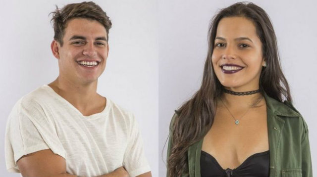 Antônio e Mayla são os primeiros eliminados do BBB17 depois de passar por voto popular. Foto: Rede Globo/Divulgação/