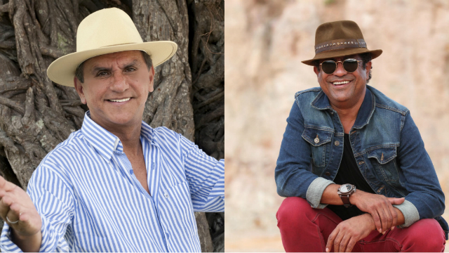 Petrúcio Amorim e Maciel Melo se unem em show no Manhattan Café Theatro. Crédito: Acervo pessoal/Divulgação