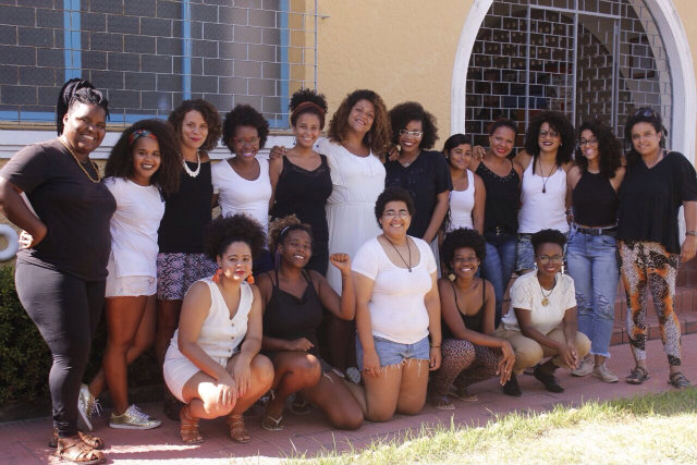 Em Pernambuco, 25 mulheres integram o projeto Mulheres Jovens Negras Fortalecidas na Luta contra o Racismo e o Sexismo. Foto: Mariana Oliveira/Acervo pessoal/Divulgação