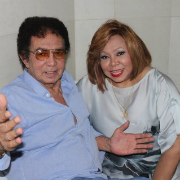 Rossi e Alcione. Foto: Ronald Menezes/Cortesia