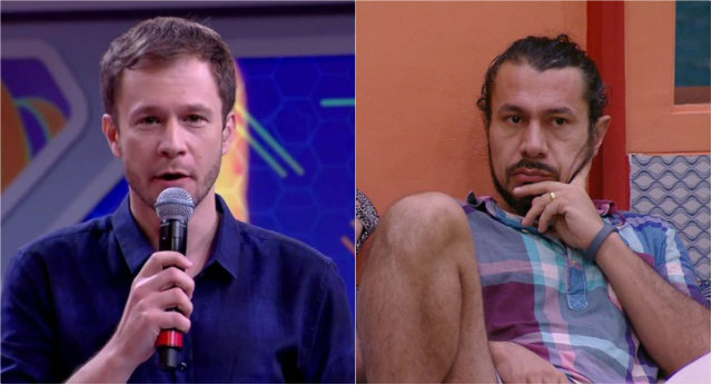 Diplomata brasiliense foi eliminado com 65% dos votos em paredão contra Marcos e Ieda. Foto: TV Globo/Reprodução