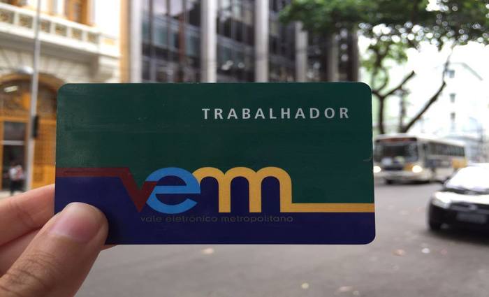 Pagamento da tarifa será feito exclusivamente por meio do Vale Eletrônico Metropolitano (VEM) nas versões Comum ou Trabalhador. Foto: Luiza Bessa/Esp.DP/
