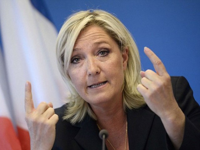 Ela disse que uma demonstração de apoio à zona do euro significa que os franceses "escolhem o modelo de governança imposto pela União Europeias". Foto: AFP/ Ela disse que uma demonstração de apoio à zona do euro significa que os franceses "escolhem o modelo de governança imposto pela União Europeias". Foto: AFP/