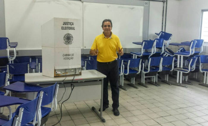 "Fizemos a campanha com o povo, foi um trabalho mais doméstico indo de casa em casa", afirmou Santana. Foto: Nando Chiapetta/Foto: Nando Chiapetta "Fizemos a campanha com o povo, foi um trabalho mais doméstico indo de casa em casa", afirmou Santana. Foto: Nando Chiapetta/Foto: Nando Chiapetta