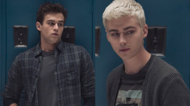 Brandon Flynn e Miles Heizer vivem Justin Foley e Alex Standall na série. Foto: Netflix/Reprodução/ Brandon Flynn e Miles Heizer vivem Justin Foley e Alex Standall na série. Foto: Netflix/Reprodução/