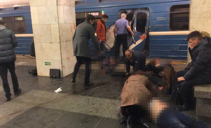 O medo ainda estava aparente na população, que presenciou uma explosão na estação na última segunda-feira. Foto: Twitter/Reprodução/ O medo ainda estava aparente na população, que presenciou uma explosão na estação na última segunda-feira. Foto: Twitter/Reprodução/
