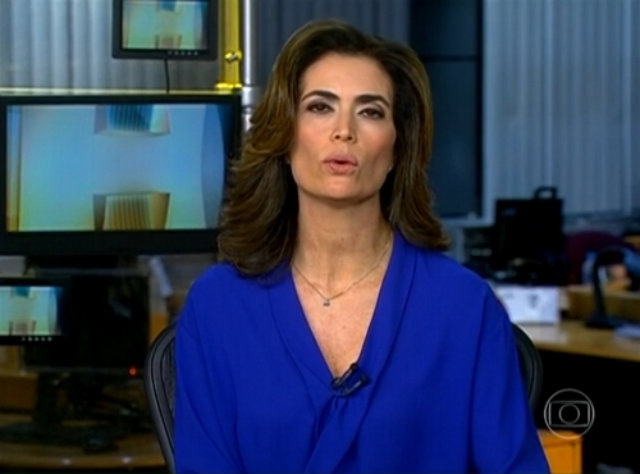 A apresentadora não chegou a compartilhar fotos usando a camisa da campanha contra a violência de gênero, mas se posicionou nas redes sociais. Foto: Globo/Reprodução/ A apresentadora não chegou a compartilhar fotos usando a camisa da campanha contra a violência de gênero, mas se posicionou nas redes sociais. Foto: Globo/Reprodução/