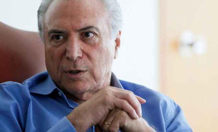 Temer disse que não se sente "abandonado" e que tem tido apoio da maior parte dos deputados e senadores. Foto: Beto Barata/PR/ Temer disse que não se sente "abandonado" e que tem tido apoio da maior parte dos deputados e senadores. Foto: Beto Barata/PR/