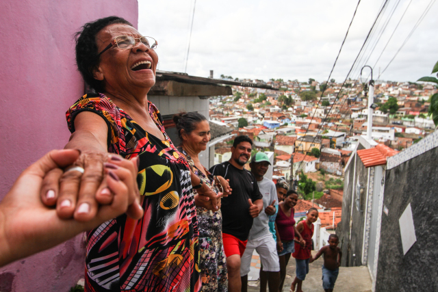 União de moradores transformou o Morro da Conceição de lugar sem água e pavimentação em comunidade referência do Recife. Crédito: Paulo Paiva/DP