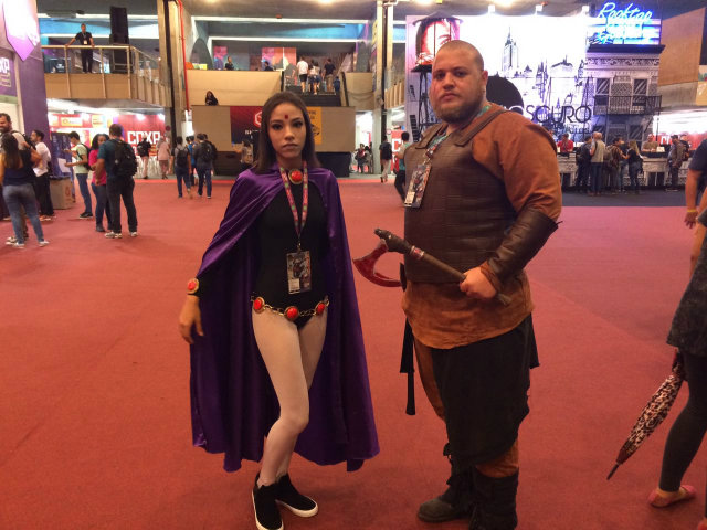 Fãs se empenham em cosplays para primeiro dia de Comic Con Experience. Fotos: Matheus Rangel/Esp.DP