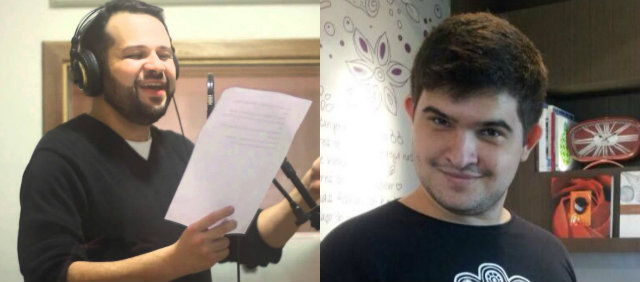 Ricardo Juarez, de 46 anos, e Alexandre Drummond, 26, são referência no assunto. Fotos: YouTube/Reprodução