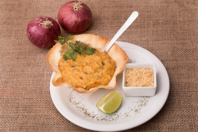 Casquinho de caranguejo (R$ 9,90) do Pettisqueria Gouveia. Foto: Costa Neto/Divulgação