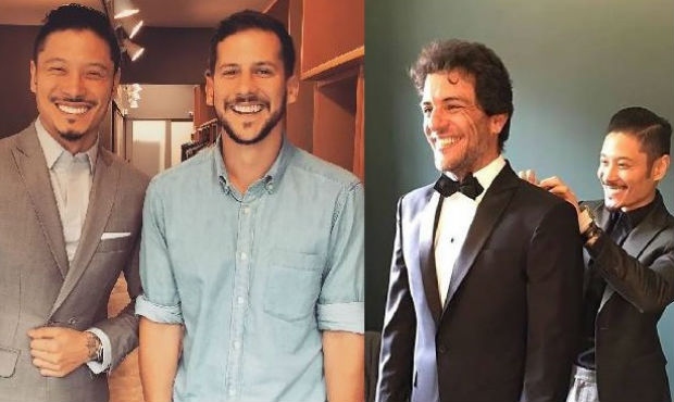 O gênio do bespoke conquistou personalidades como o artista Caio Braz e o ator Rodrigo Lombardi. Foto: Reprodução Instagram