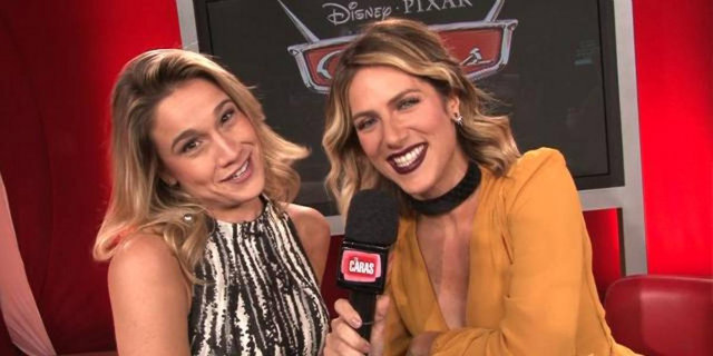 A jornalista Fernanda Gentil e a atriz Giobanna Ewbank nos estúdios da Disney. Foto: Disney Pixar/Divulgação/ A jornalista Fernanda Gentil e a atriz Giobanna Ewbank nos estúdios da Disney. Foto: Disney Pixar/Divulgação/