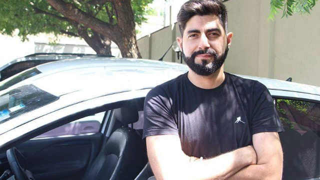 Desde fevereiro Rainer Rylker concilia carreira solo com atuação como morotista da Uber. Foto: Acervo pessoal/ Desde fevereiro Rainer Rylker concilia carreira solo com atuação como morotista da Uber. Foto: Acervo pessoal/
