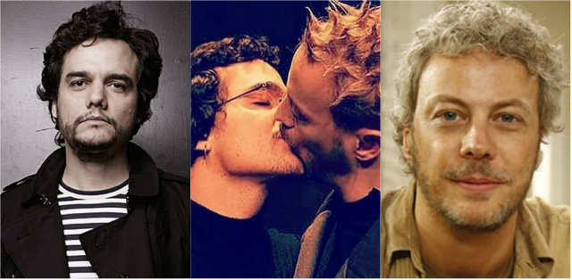 Atores contracenaram em 2012 no espetáculo Os Solitários. Fotos: Instagram/Reprodução