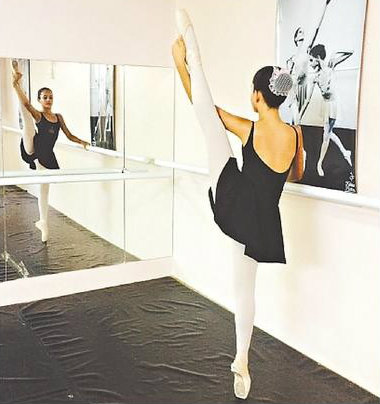 Alunas, na academia anterior, zombavam dizendo que ballet %u201Cn&atilde;o &eacute; para todo mundo%u201D. Foto: Arquivo Pessoal/