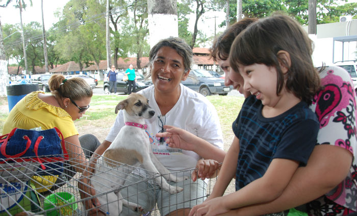 Adoção de cães e gatos domingo no Parque de Exposições do Cordeiro. Foto: Blenda Souto Maior/DP/ Adoção de cães e gatos domingo no Parque de Exposições do Cordeiro. Foto: Blenda Souto Maior/DP/