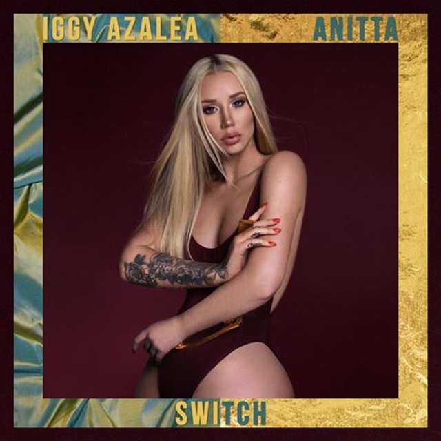 Capa do single foi divulgada por Iggy Azalea nas redes sociais. Foto: Facebook/Reprodução