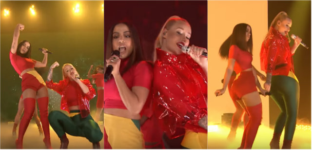 Artistas apresentaram a m&uacute;sica Switch, que estar&aacute; no &aacute;lbum Digital Distorcion. Foto: The Tonight Show Starring Jimmy Fallon/Reprodu&ccedil;&atilde;o/