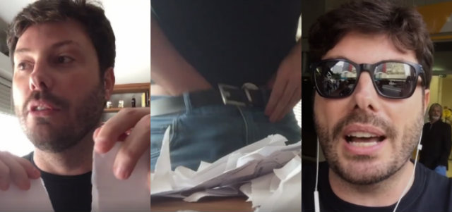 Vídeo desdenha da notificação judicial recebida da Câmara dos Deputados. Foto: Facebook/Reprodução