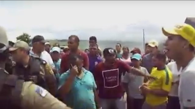 V&iacute;deo registrou momento do disparo. Foto: Youtube/Reprodu&ccedil;&atilde;o/