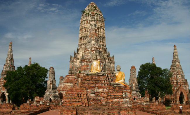 Primeira capital da Tailândia, Ayutthaya é perfeita para um 