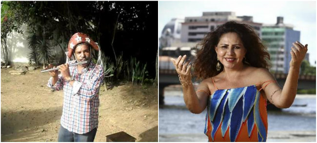 Edmilson e Cristina: reconhecidos na cultura nordestina. Foto: YouTube/Paulo Paiva/DP/