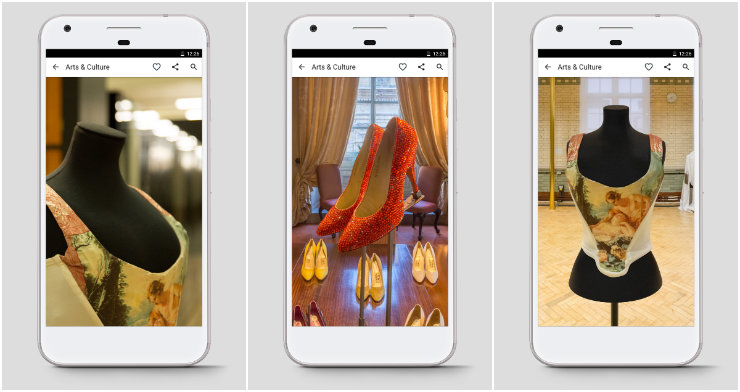 A exposição pode ser acessada gratuitamente via web ou em aplicativo para Android e iOS. Foto: Google Arts and Culture/Divulgação