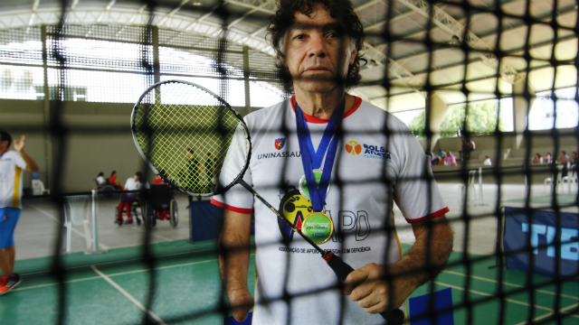 Entusiasta dos esportes, Jonas não pensa em parar tão cedo. Foto: Shilton Araujo/Esp.DP  