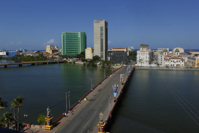 Ponte Maurício de Nassau atualmente. Foto: Shilton Araújo/Esp. DP.