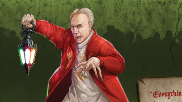 Nova edi&ccedil;&atilde;o do jogo Zombicide trar&aacute; Conde Temeraire, personagem semelhante ao presidente Michel Temer. Foto: CMON/Divulga&ccedil;&atilde;o./