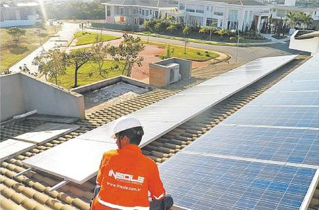Placas fotovoltaicas ser&atilde;o instaladas para estudar desempenho desse tipo de energia. Foto: Ironildo Machado/Divulga&ccedil;&atilde;o/