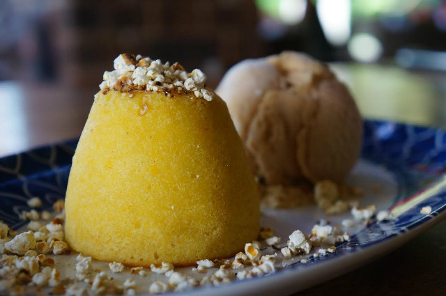 Iguaria francesa ganha versão de milho no Castelus. Foto: Carlos Pimenta/Divulgação