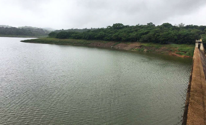Com as chuvas que atingiram Bonito, a Barragem do Prata alcançou índice de 79,4 % da capacidade total de armazenamento. Foto: Compesa/ Divulgação/ Com as chuvas que atingiram Bonito, a Barragem do Prata alcançou índice de 79,4 % da capacidade total de armazenamento. Foto: Compesa/ Divulgação/