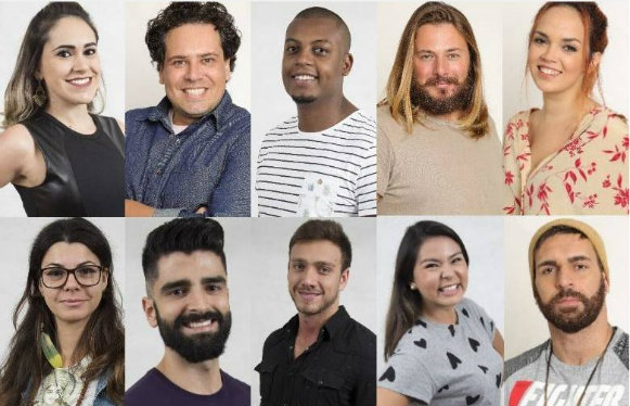 Alguns participantes de A Casa, novo reality show da Record. Foto: Record/Divugação/