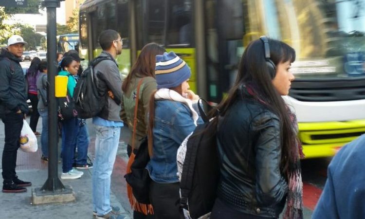 A sensação térmica na região Oeste de BH chegou a -9 graus nesta terça (foto: Paulo Filgueiras/ EM/DA Press )