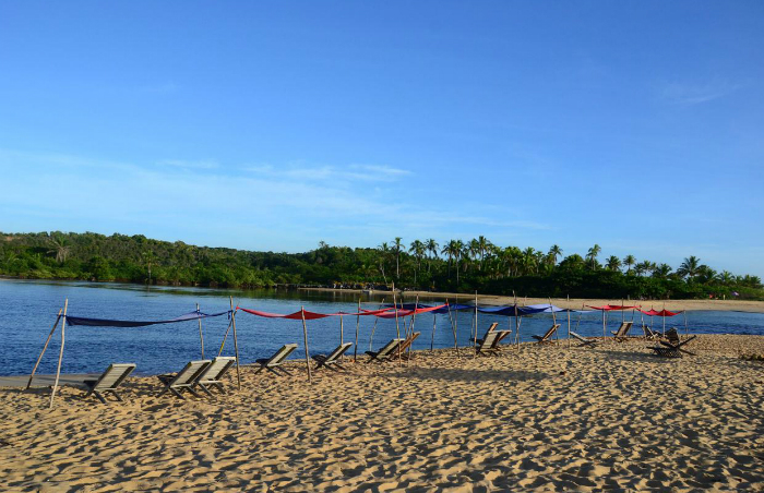 Vila de pescadores, Caraíva é o ideal para quem quer sossego. Foto: Prefeitura de Porto Seguro/Divulgação