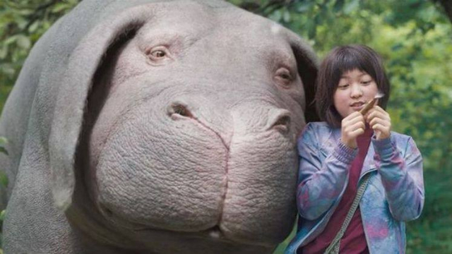 Mija (Seohyun An) arrisca tudo para que uma empresa de alimentos não sequestre sua melhor amiga, Okja. Foto: Netflix/Reprodução/
