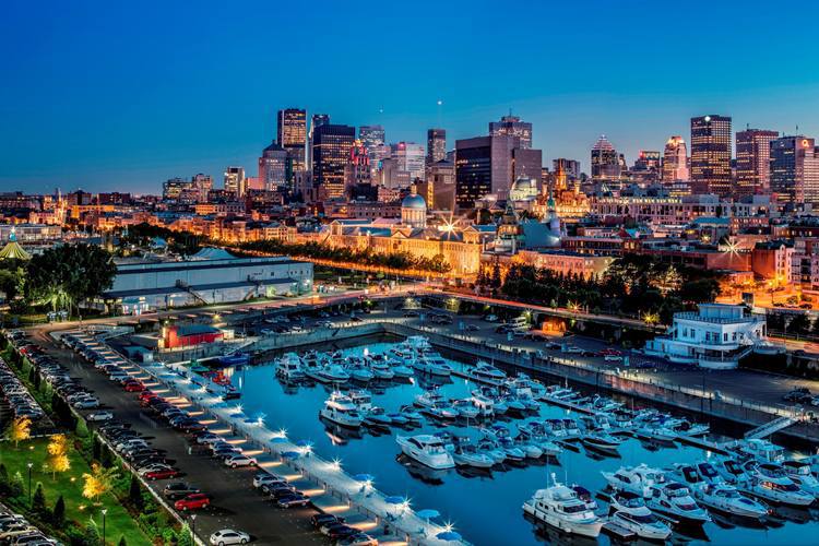 Montreal, no lado francês do Canadá, é uma cidade de contrastes entre a arquitetura Vitoriana e o moderno (foto: Turismo Canadá/Divulgação)