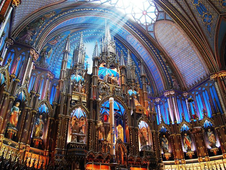 Catedral de Notre-Dame de Monteal (foto: Turismo Canadá/Divulgação)