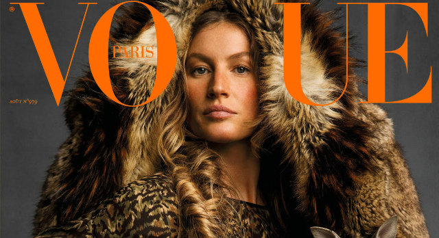Gisele comemorou a iniciativa da revista em seu Instagram. Foto: Instagram/Reprodução/