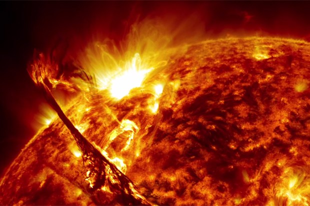 As simulações foram comparadas com observações de atividades cíclicas em estrelas do tipo solar próximas. Foto: NASA's Goddard Space Flight Center/SDO/ As simulações foram comparadas com observações de atividades cíclicas em estrelas do tipo solar próximas. Foto: NASA's Goddard Space Flight Center/SDO/