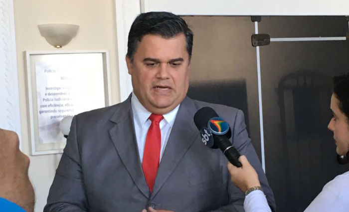 Empresário suspeito de assassinato morava há seis meses com a vítima, diz chefe da Polícia Civil, Joselito Kehrle. Foto: Thalyta Tavares/ DP/ Empresário suspeito de assassinato morava há seis meses com a vítima, diz chefe da Polícia Civil, Joselito Kehrle. Foto: Thalyta Tavares/ DP/