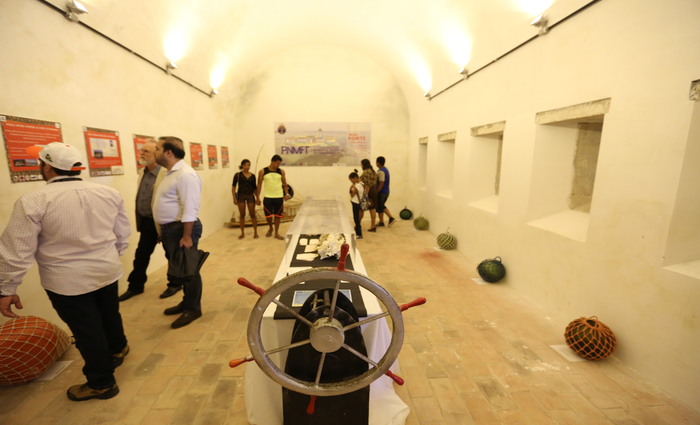 Espaço interno foi transformado em museu climatizado. Foto: Hesíodo Góes/Divulgação/Espaço interno foi transformado em museu climatizado. Foto: Hesíodo Góes/Divulgação