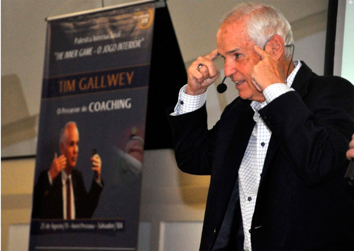 Timothy Gallwey é conhecido como o criador do método do coaching. Foto: Juarez Matiaz/ Divulgação/ Timothy Gallwey é conhecido como o criador do método do coaching. Foto: Juarez Matiaz/ Divulgação/