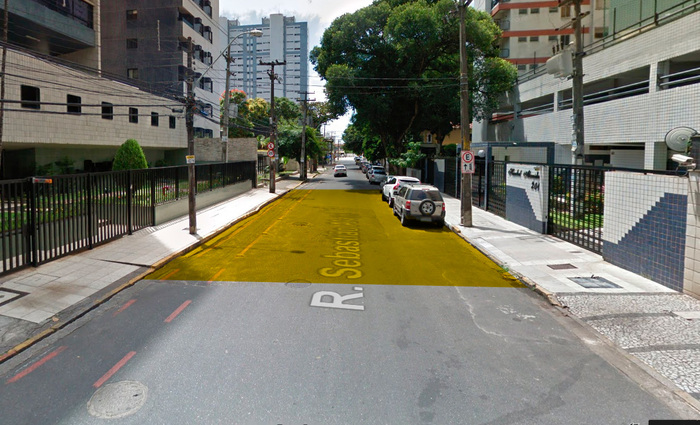 Apenas os moradores da rua terão acesso liberado para trafegar com veículos. Foto: Compesa/Divulgação/Apenas os moradores da rua terão acesso liberado para trafegar com veículos. Foto: Compesa/Divulgação