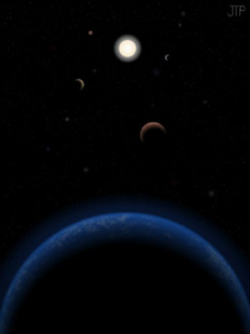 Reprodução da Tau Ceti: a 12 anos-luz de distância, é visível a olho nu. Foto: J.Pinfield para a rede RoPACS na Universidade de Herfordshire/ Reprodução da Tau Ceti: a 12 anos-luz de distância, é visível a olho nu. Foto: J.Pinfield para a rede RoPACS na Universidade de Herfordshire/