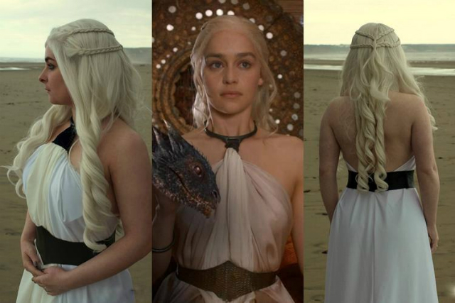 Daenerys Targaryen adota o espartilho como símbolo de poder e passa a criar o próprio visual. Foto: HBO/Divulgação
