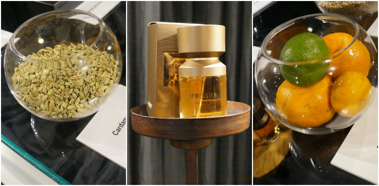 Cardamomo, bergamota e pimenta branca são alguns dos ingredientes do novo perfume de Eudora, Impression. Foto: Larissa Lins/DP